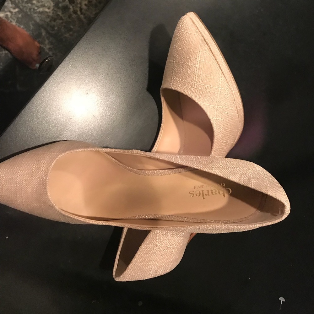 Brand New Charles David Beige Shoes